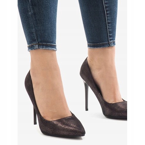 Escarpins classiques noirs AT-0596-L le noir 1