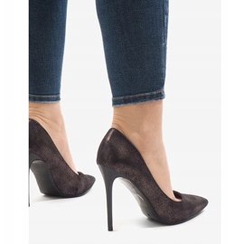 Escarpins classiques noirs AT-0596-L le noir 4