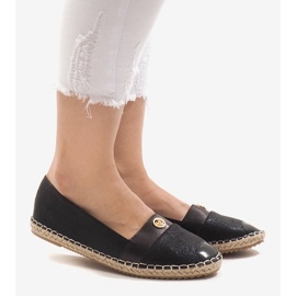 Espadrilles noires GFXWFD2 le noir 1