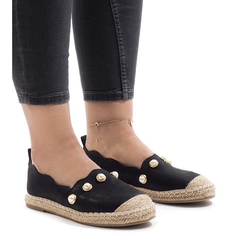 Espadrilles A7-002 noires le noir 1