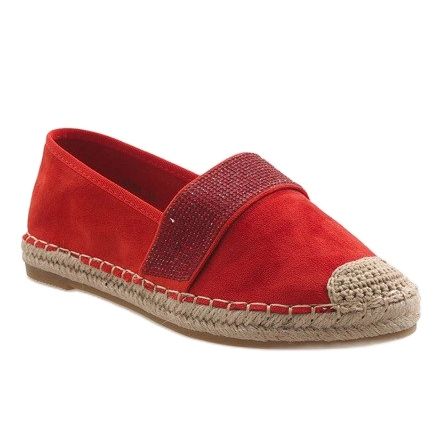 Espadrilles rouges 6548 1