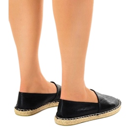 Espadrilles noires 1606 le noir 3