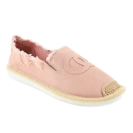 Espadrilles à enfiler roses NB273P-7 1