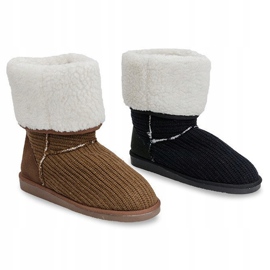 Bottes Eskimo chaudes 7715 Noir le noir 1