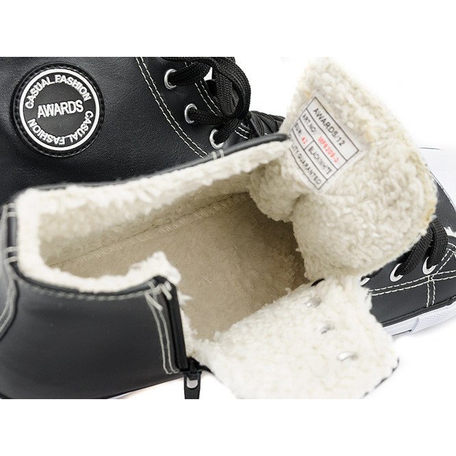 Baskets haute isolation 6209-3 Noir le noir 2