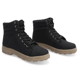 Timberki Trappers Classique 1308 Noir le noir 4