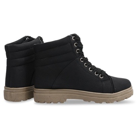 Timberki Trappers Classique 1308 Noir le noir 5