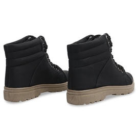 Timberki Trappers Classique 1308 Noir le noir 3