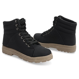 Timberki Trappers Classique 1308 Noir le noir 1