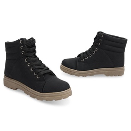 Timberki Trappers Classique 1308 Noir le noir 2