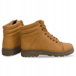 Bottines bois Classic 1308 Camel brun 1