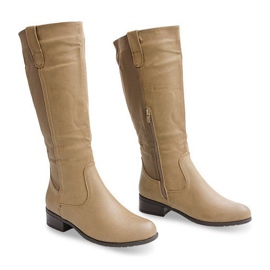 Bottes Hautes Chaudes 8524 Kaki vert 4