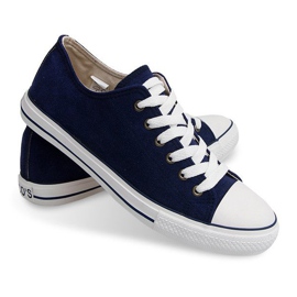 Baskets Classiques Konwers 1005 Bleu Marine 2