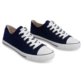 Baskets Classiques Konwers 1005 Bleu Marine 3