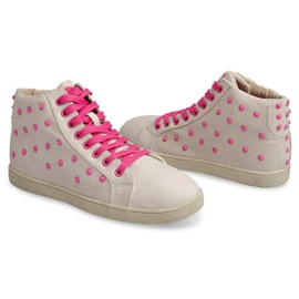 Baskets Hautes 7910 Beige 1 Baskets Hautes 7910 Beige 1