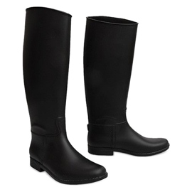 Bottes d'équitation hautes Italy 658 Noir le noir 1