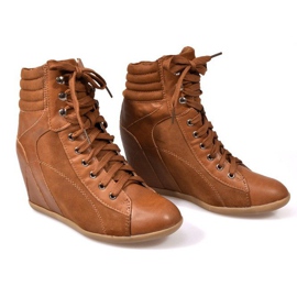Baskets Boots Na Kotunie 562 Camel brun 2