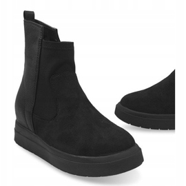 Bottes Compensées Hautes 8318 Noir le noir 4