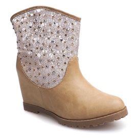 Bottines Ajourées 7010 -16 Kaki 1