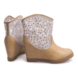 Bottines Ajourées 7010 -16 Kaki 2