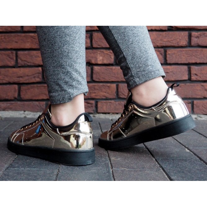 Baskets Q45 dorées 2