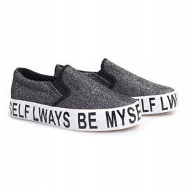 Slip On Sneakers Slip On Brocade E22 Noir le noir 3
