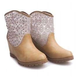 Bottines ajourées 7010 -16 Kaki 3