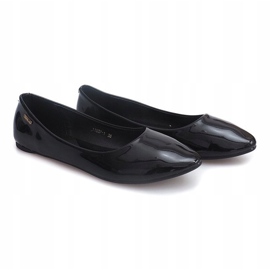 Ballerines laquées 11037 Noir le noir 2