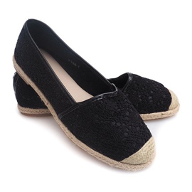 Ballerines Espadrilles A168 Noir le noir 3