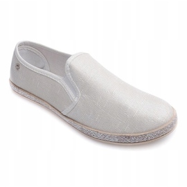 Espadrilles Brillantes B740 Blanc blanche 1 Espadrilles Brillantes B740 Blanc blanche 1