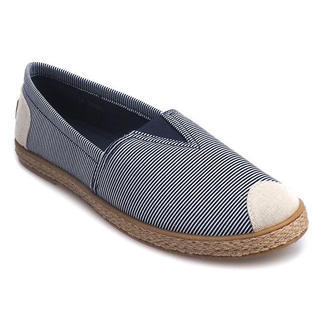 Espadrilles Lin 326 Baskets bleues 1