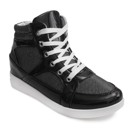 Baskets 306-Y Noir le noir 1