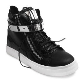 Baskets montantes LL01 Noir 1