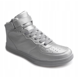 BM Baskets de sport B612 Argent gris 1