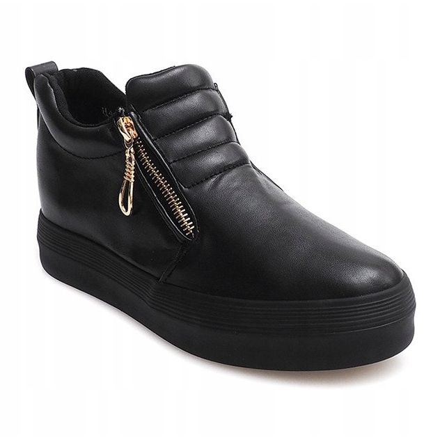 Baskets Compensées Hautes Creepers H42 Noir 1