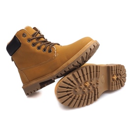 Trappeurs de bois d'automne B788 Camel brun 4