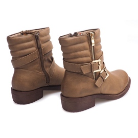 Bottes Chaudes Avec Kalmra 0728 Kaki multicolore vert 1