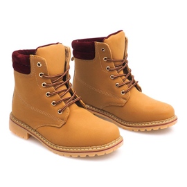 Automne Timber Trappers 1-16 JAUNE / ROUGE brun 4