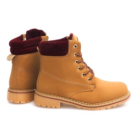 Automne Timber Trappers 1-16 JAUNE / ROUGE brun 7