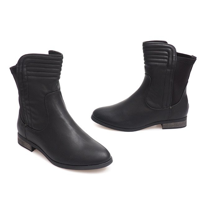 Bottes chaudes classiques CN711 Noir le noir 2