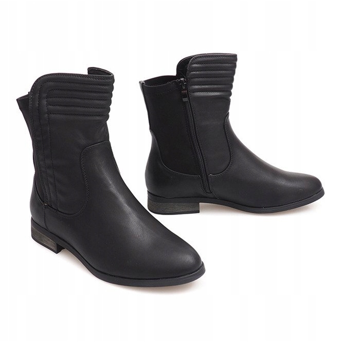 Bottes chaudes classiques CN711 Noir le noir 1