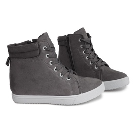 Baskets Compensées TL089 Gris 2