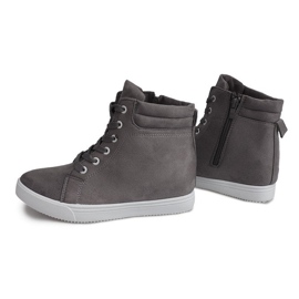 Baskets Compensées TL089 Gris 3