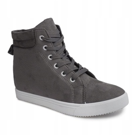 Baskets Compensées TL089 Gris 4