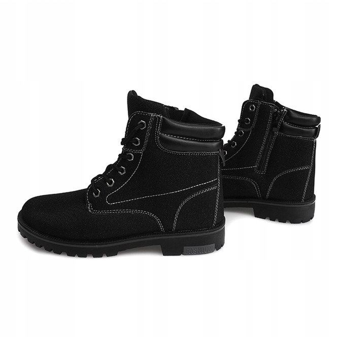 Timberki Trappeurs TL042-11 Noir le noir 2