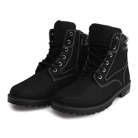 Timberki Trappeurs TL042-11 Noir le noir 1
