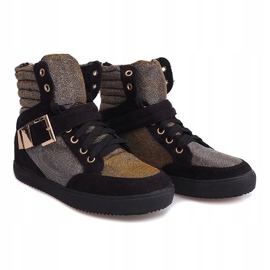 Baskets Hautes 6981 Noir 2