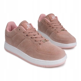 Baskets Daim B780 Rose multicolore 1