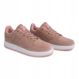 Baskets Daim B780 Rose multicolore 3