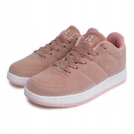 Baskets Daim B780 Rose multicolore 4